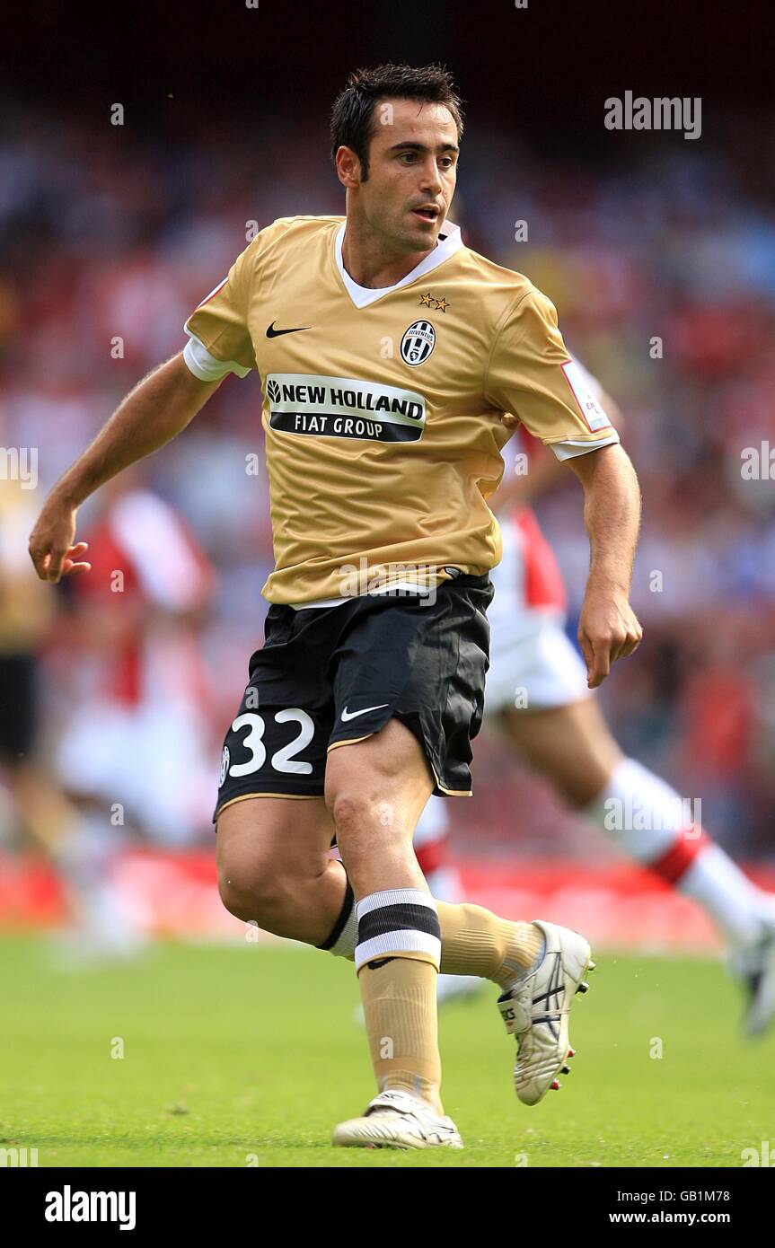 Calcio - Emirates Cup - Arsenal v Juventus - Emirates Stadium. Marco Marchionni, Juventus Foto Stock