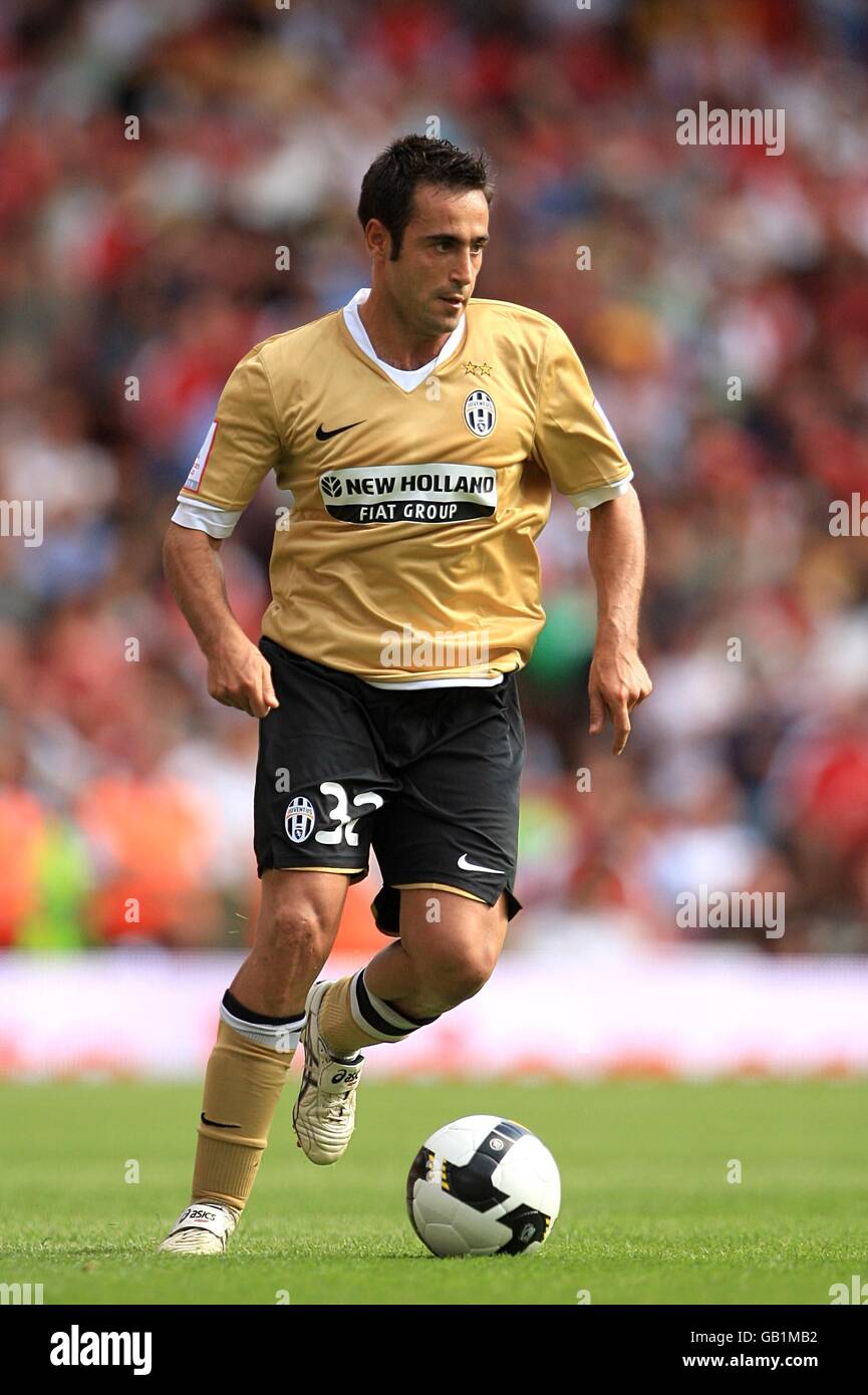 Calcio - Emirates Cup - Arsenal v Juventus - Emirates Stadium. Marco Marchionni, Juventus Foto Stock