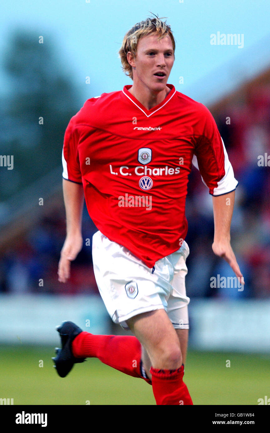 Calcio - amichevole - Crewe Alexandra / Everton. Paul Edwards, Crewe Alexandra Foto Stock