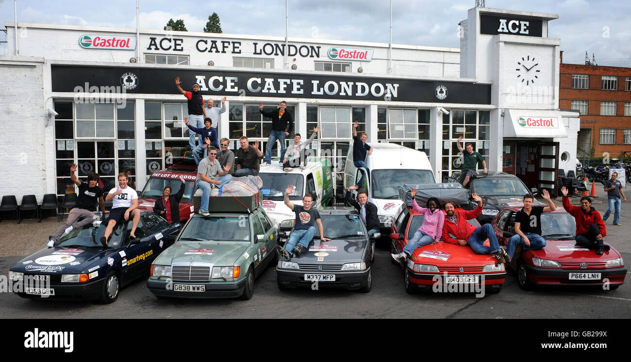 Edifici e monumenti - Ace Cafe - Londra Foto Stock
