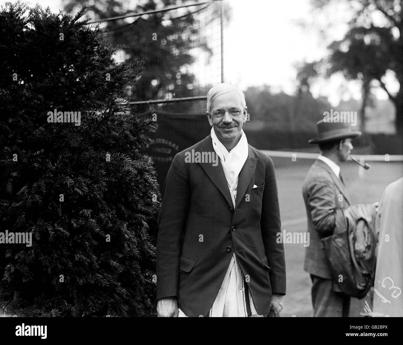 Badminton. Sir George Thomas Foto Stock