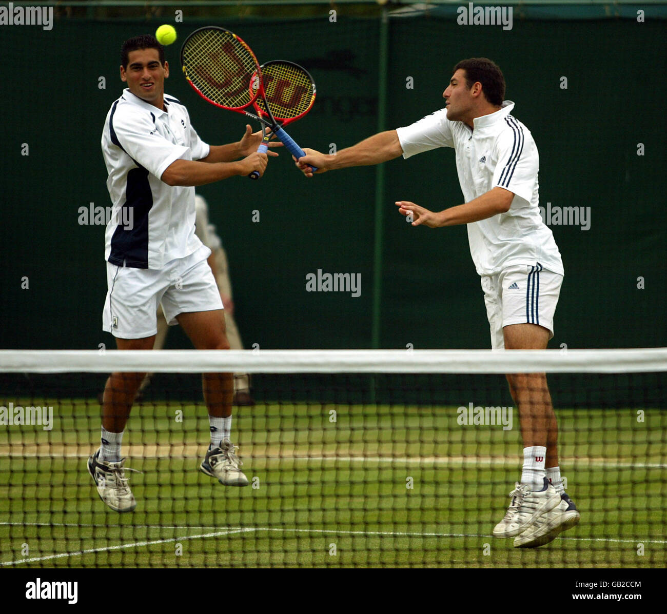 J. Erlich e A. RAM tornano a Jonas Bjorkman e Todd Woodbridge Foto Stock