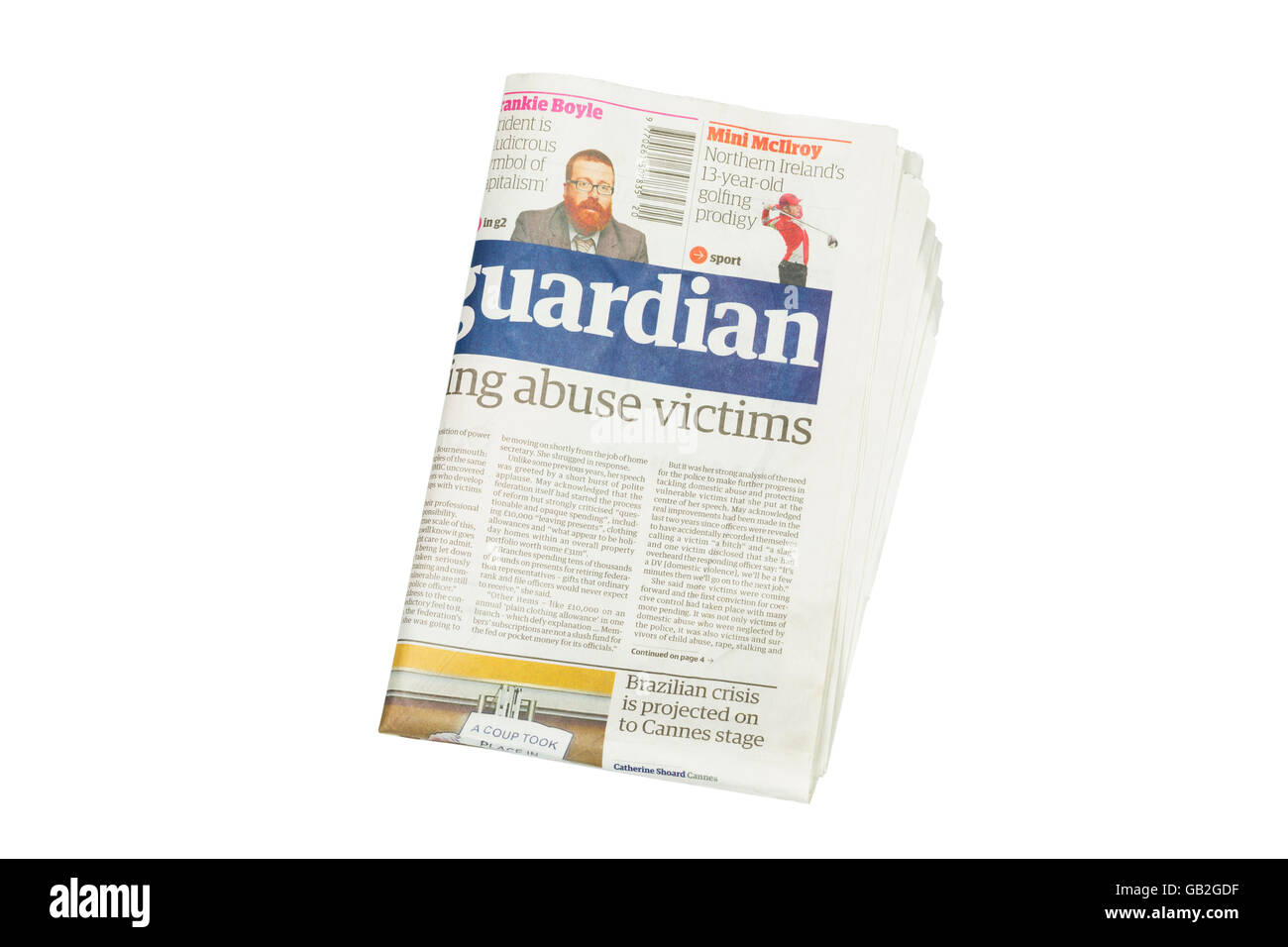 Il quotidiano The Guardian Foto Stock