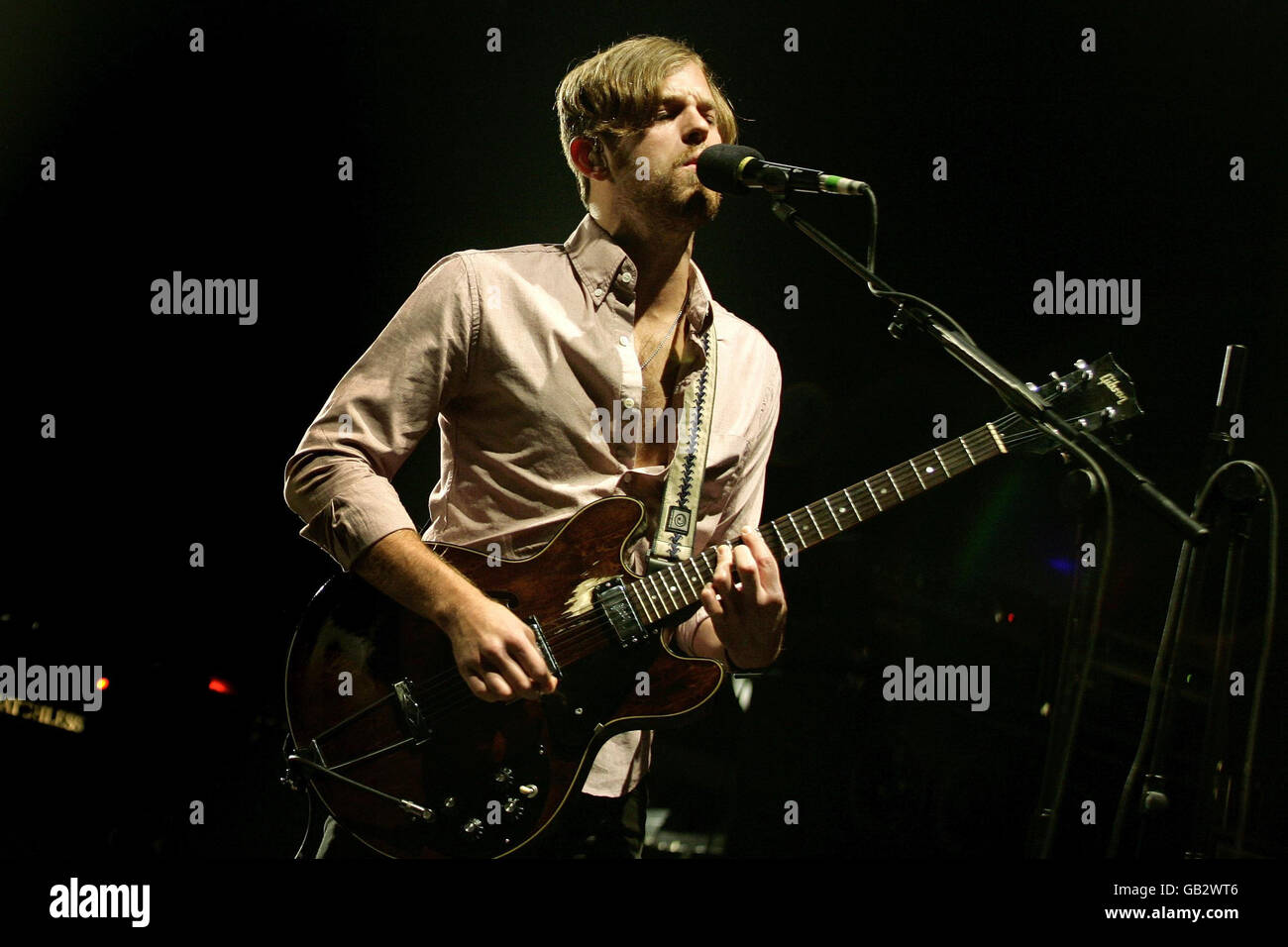 Kings of Leon in concerto - Londra Foto Stock