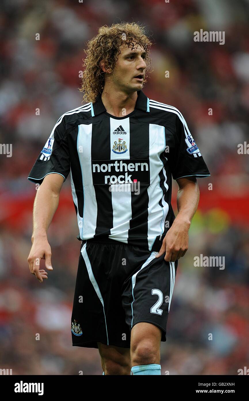 Calcio - Barclays Premier League - Manchester United v Newcastle United - Old Trafford. Fabricio Cococcini, Newcastle United Foto Stock