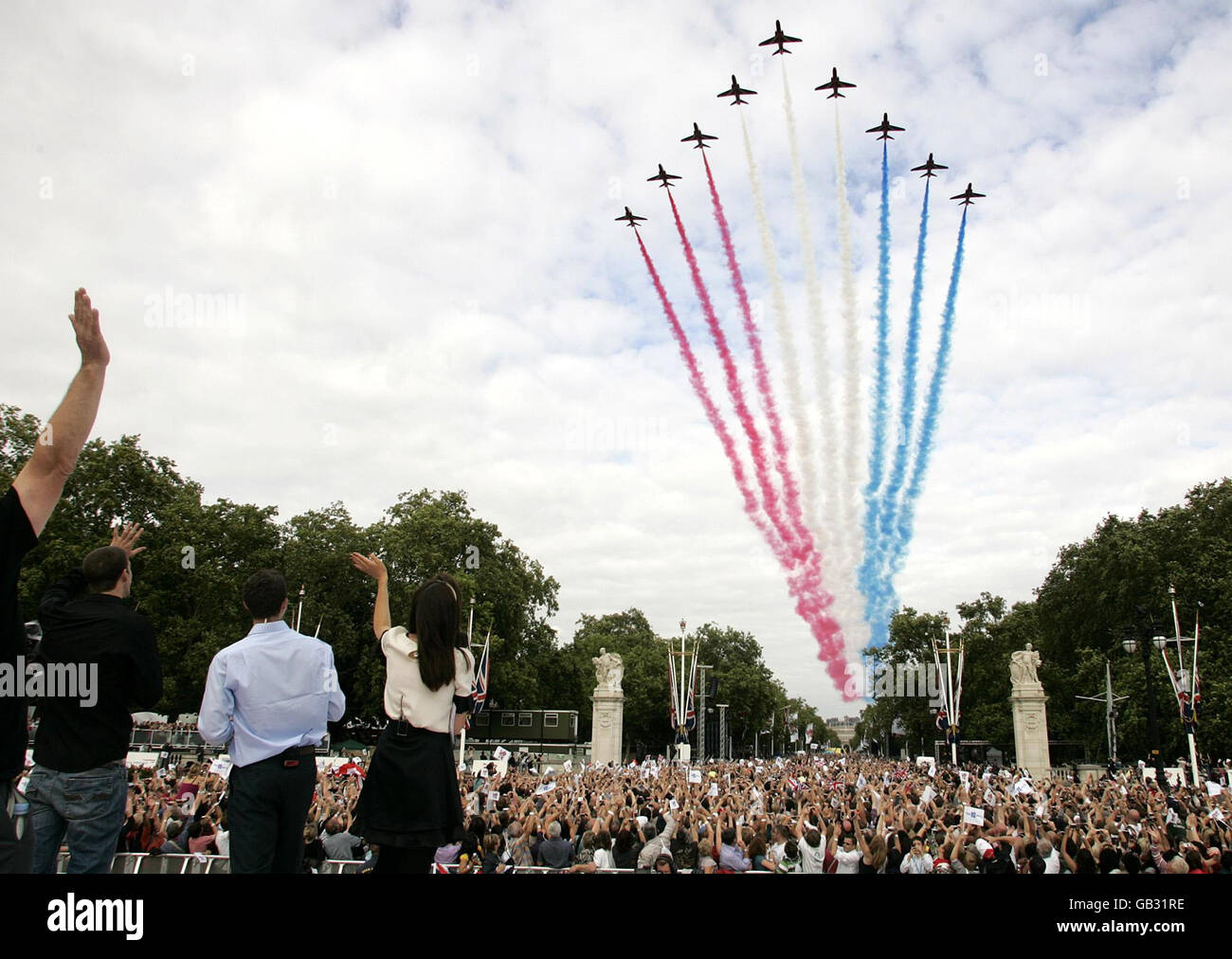 Olympic celebrazioni di handover Foto Stock