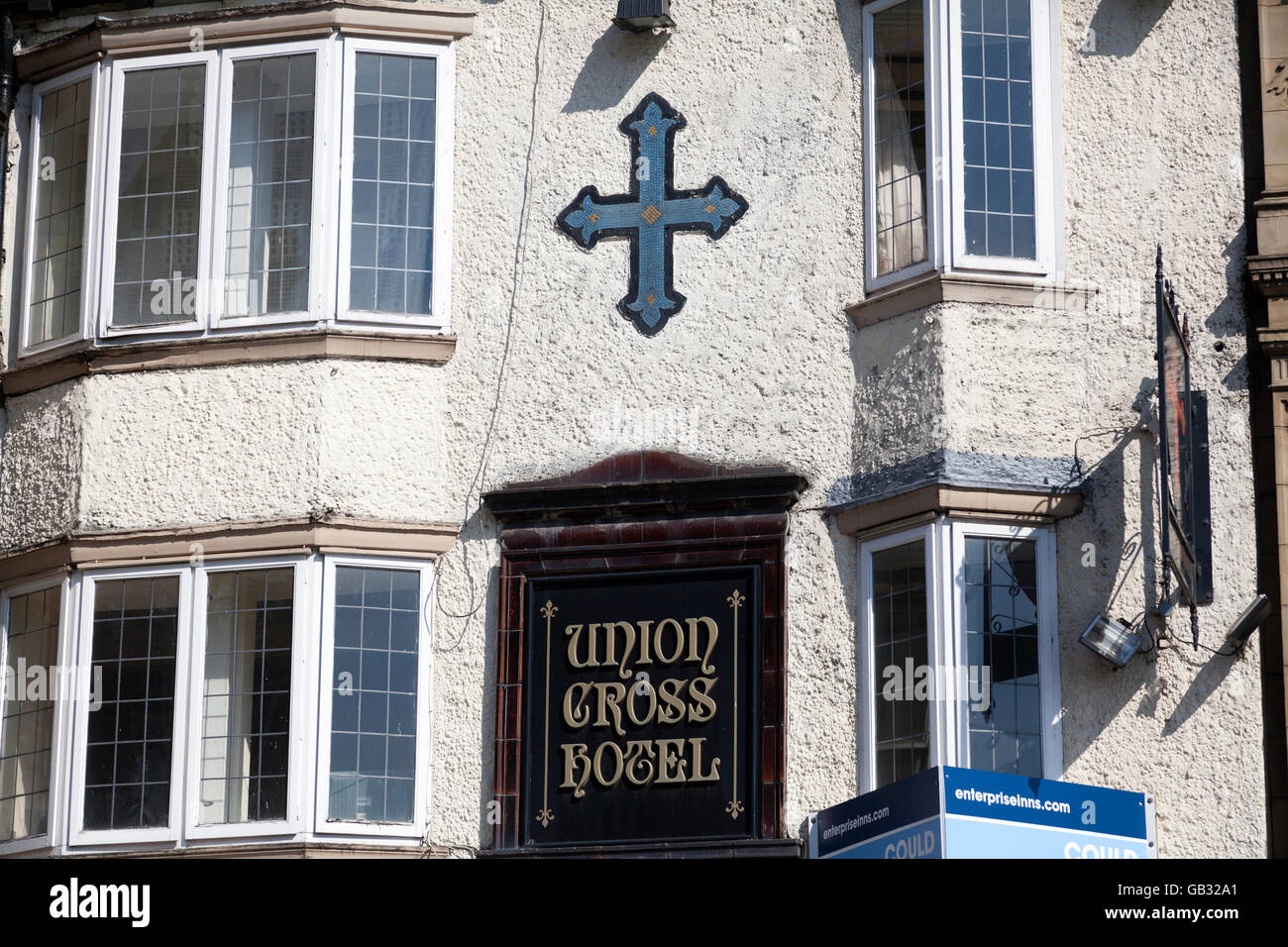 L'Unione Cross Hotel, Halifax, West Yorkshire Foto Stock