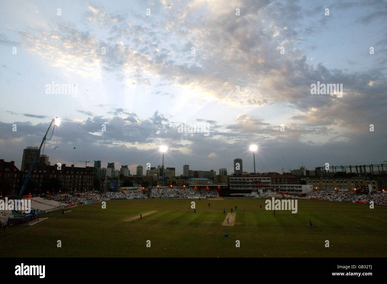 Cricket - National Cricket League Division One - Surrey / Gloucestershire. L'AMP Oval, casa di Surrey Foto Stock