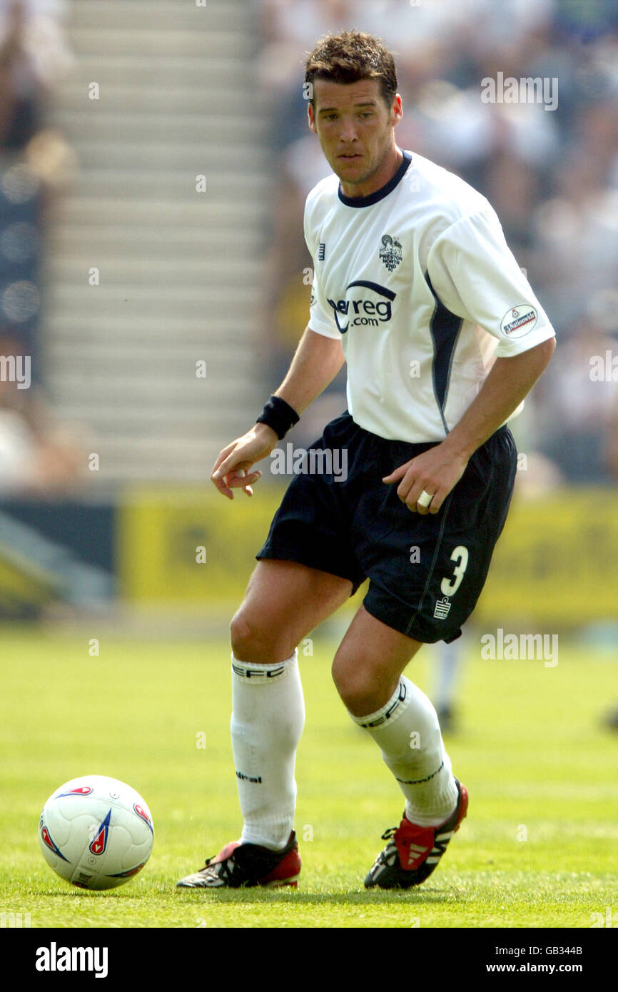 Calcio - Nationwide Divisione uno - Preston North End / West Ham United. Brian o'Neil, Preston North End Foto Stock