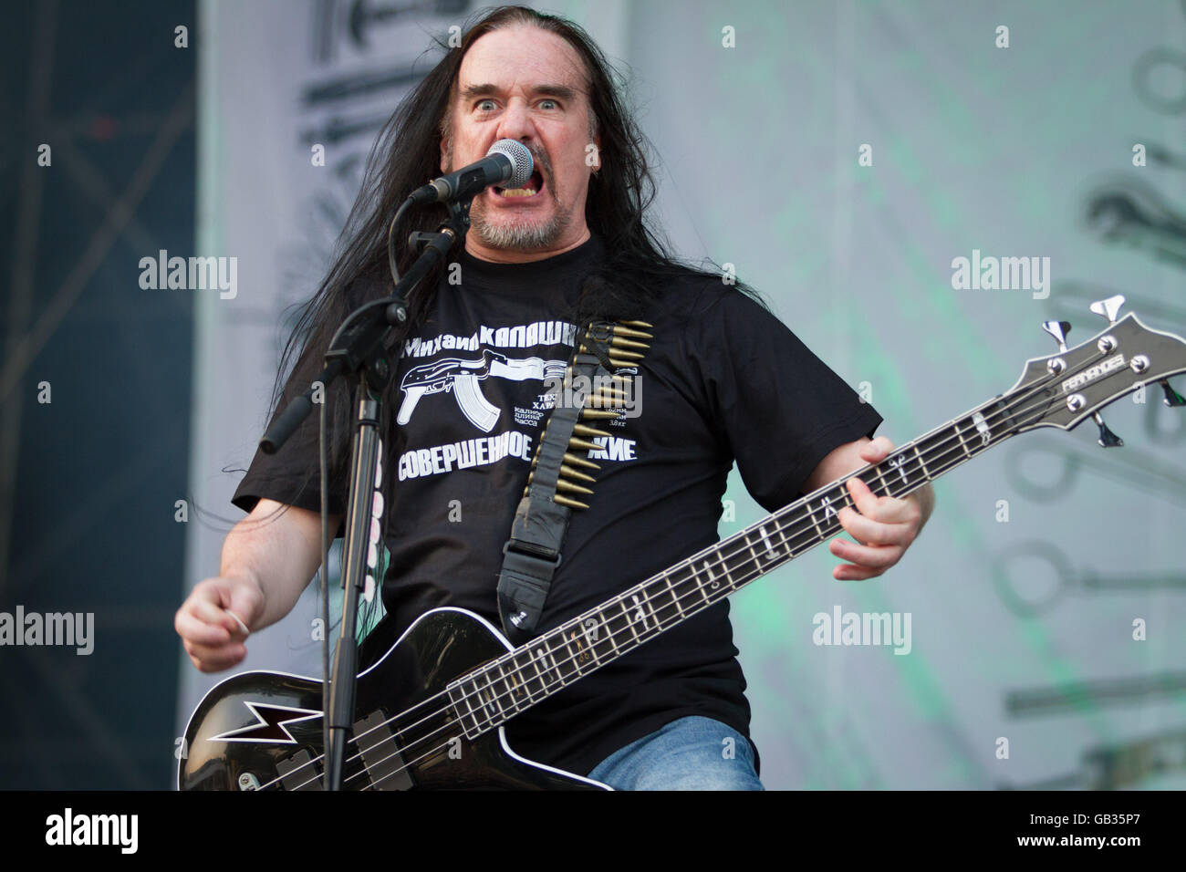 Milano,Italia il 4 luglio 2016 la carcassa si esibisce dal vivo al suono del mercato, Milano. © Davide Merli / Alamy Live News Foto Stock