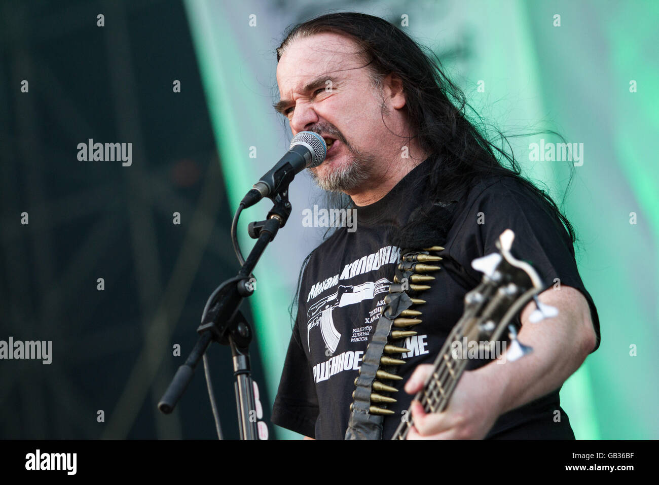 Milano,Italia il 4 luglio 2016 la carcassa si esibisce dal vivo al suono del mercato, Milano. © Davide Merli / Alamy Live News Foto Stock
