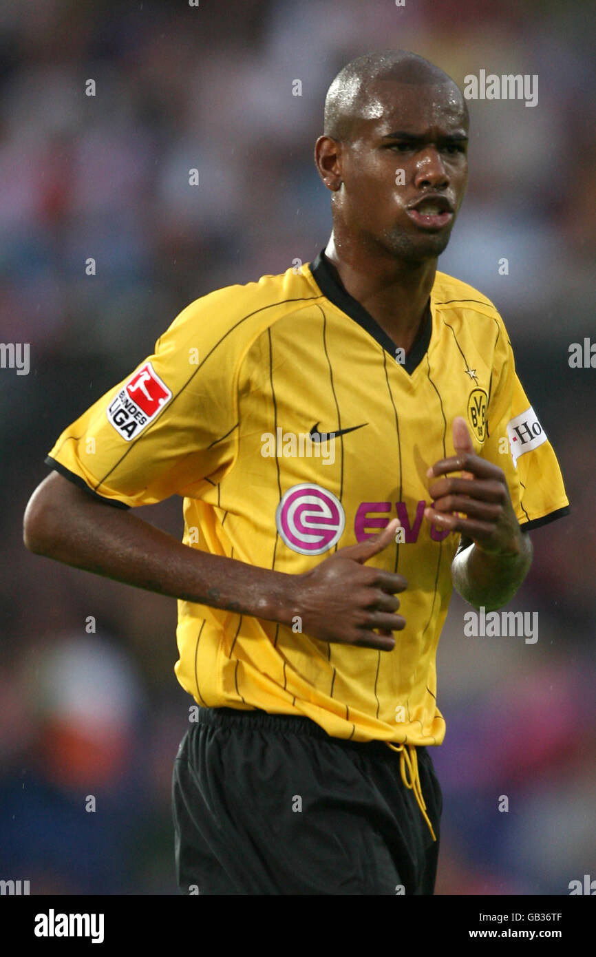 Calcio - Torneo del Porto di Rotterdam 2008 - Tottenham Hotspur / Borussia Dortmund - Stadio De Kuip. Felipe Santana, Borussia Dortmund Foto Stock