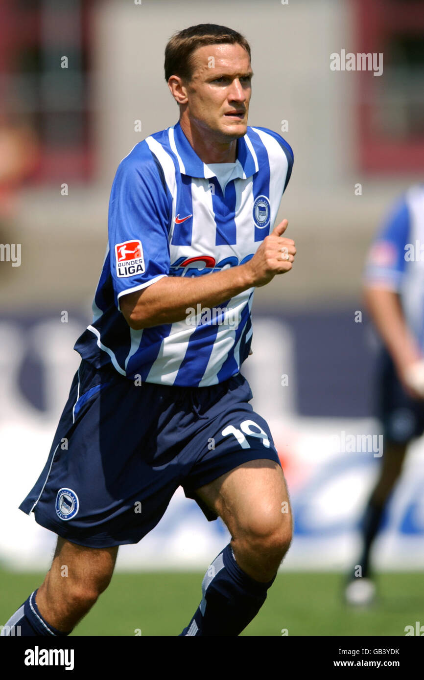 Calcio - Alpen Cup 2003 - SW Casino Bregenz contro Hertha Berlin SC. Andreas Schmidt, Hertha Berlin Foto Stock