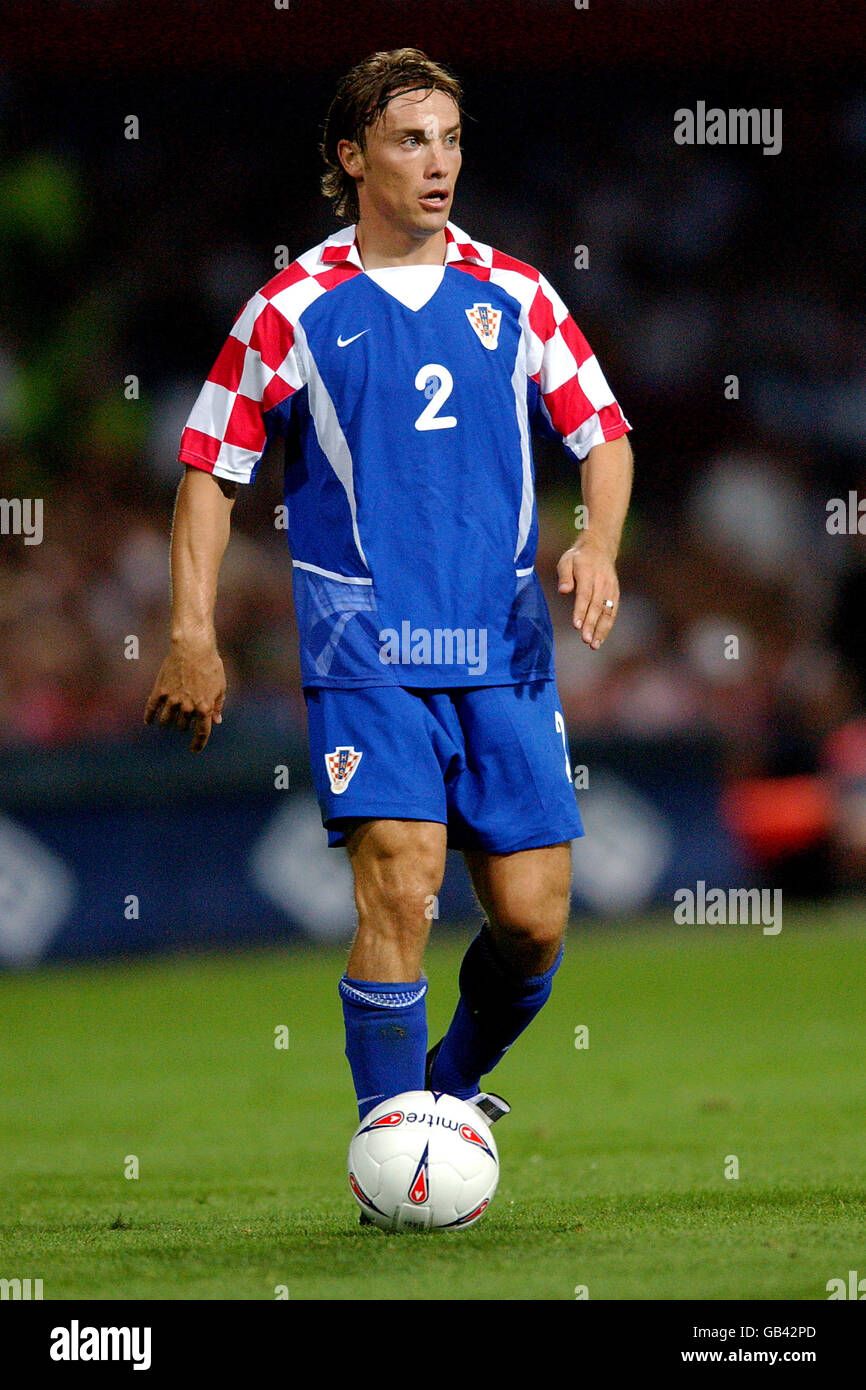 Calcio - International friendly - Inghilterra / Croazia. Dario Simic, Croazia Foto Stock