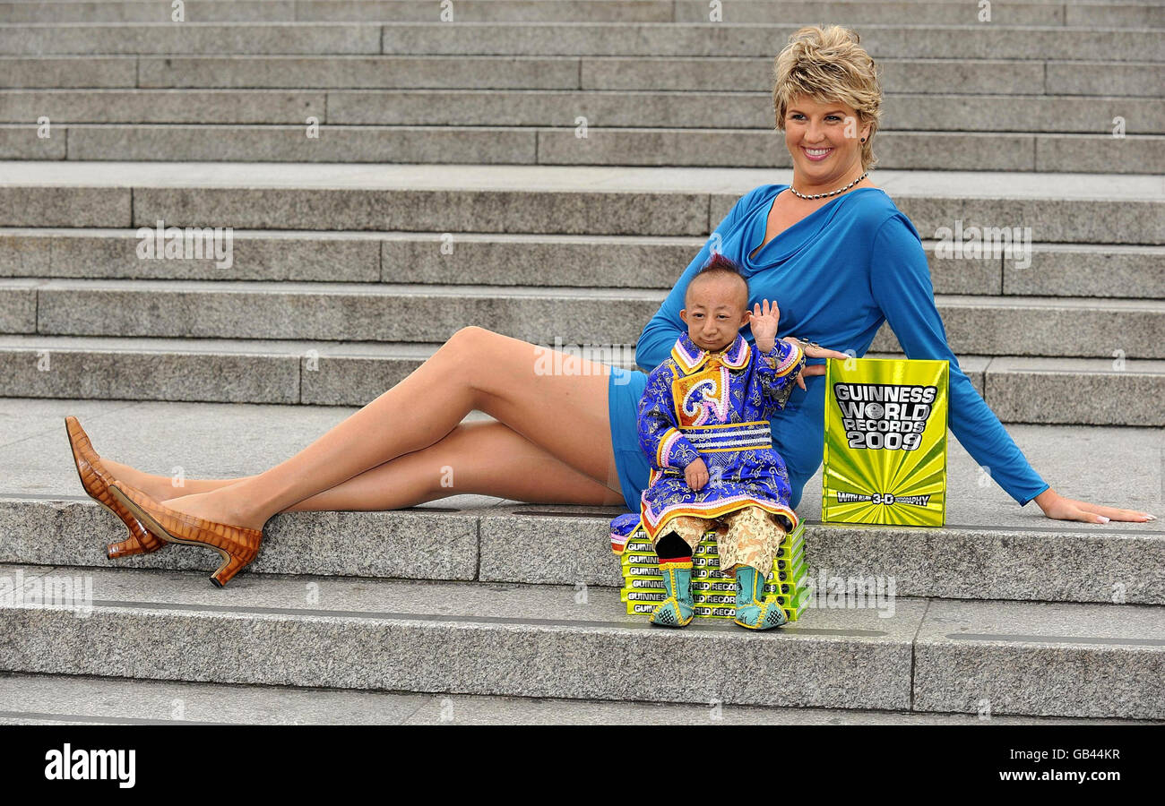 Lancio dell'edizione 2009 del Guinness World Records Foto Stock