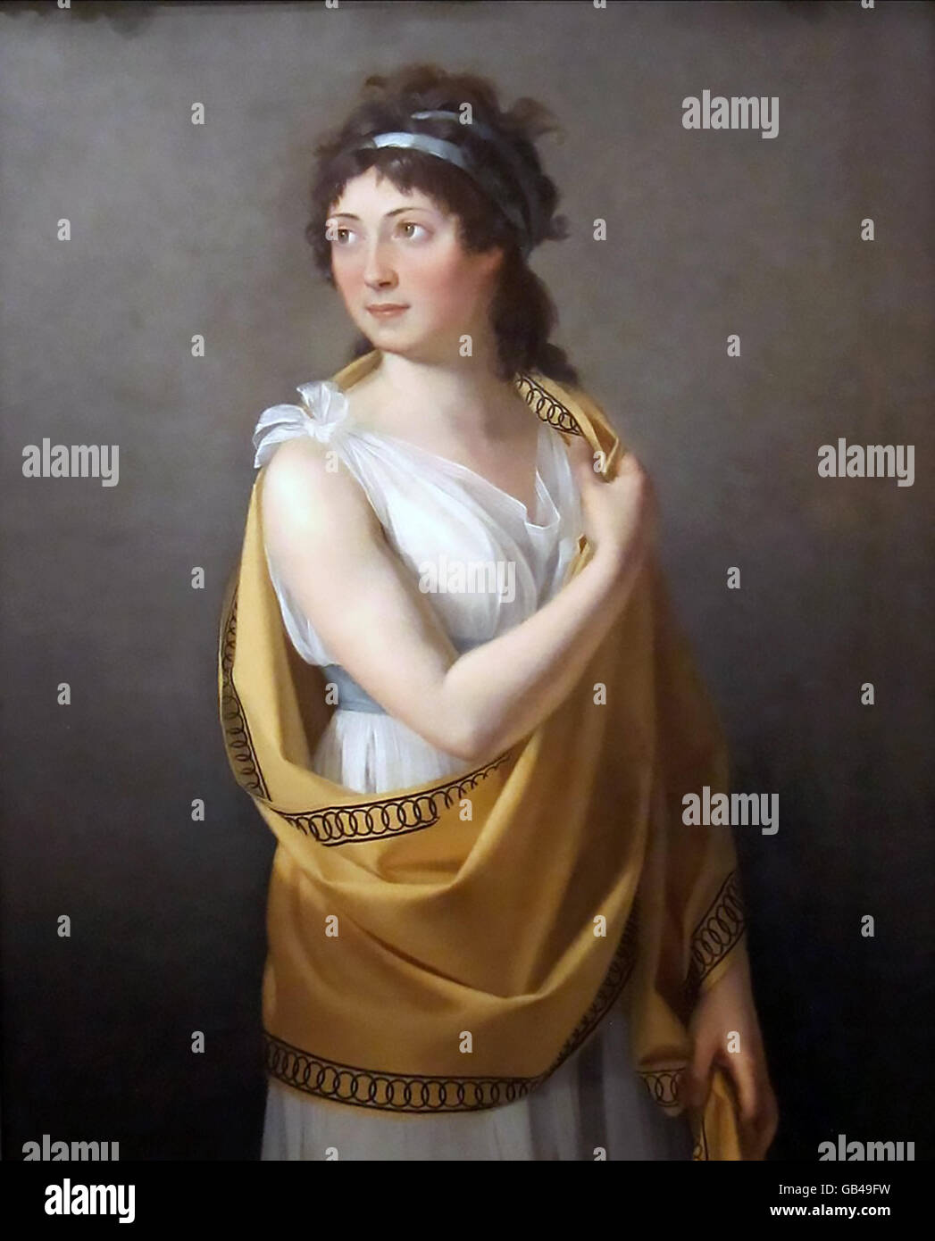 Teresa CABARRUS (1773-1835) francese socialite. Artista sconosciuto. Foto Stock