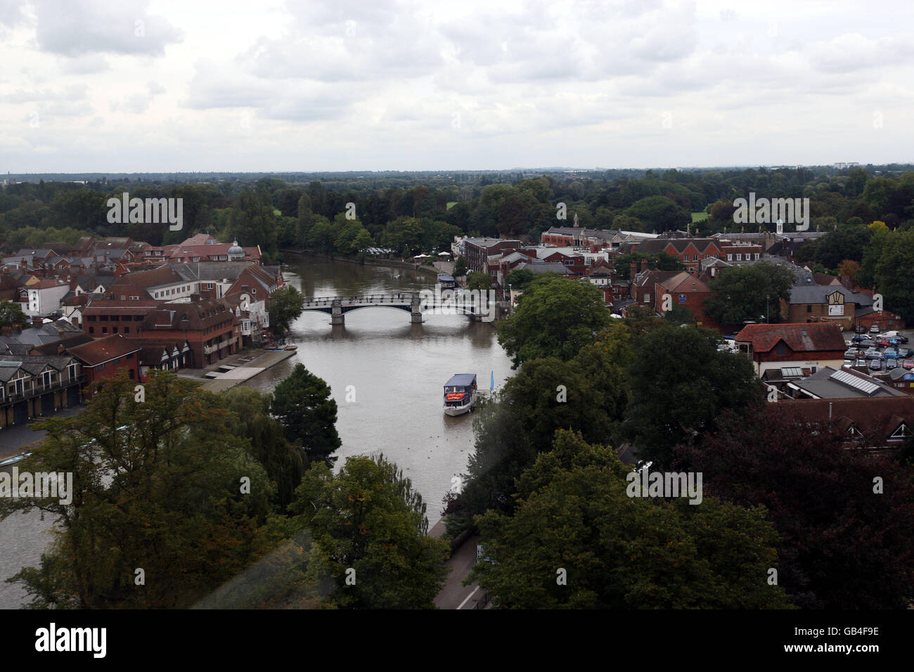 Una fotografia generica del centro cittadino di Windsor ed Eton nel Berkshire. Foto Stock