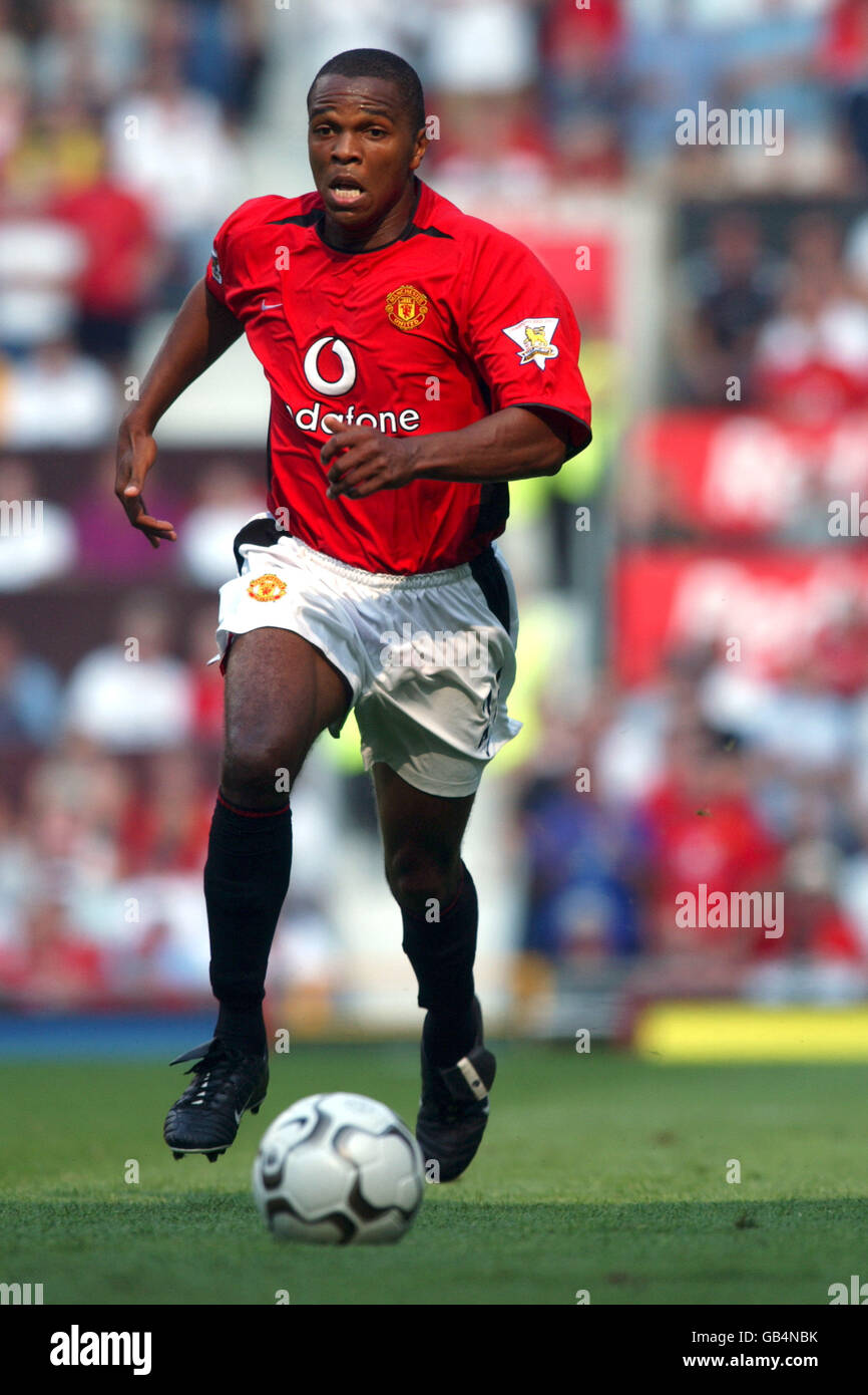 Calcio - fa Barclaycard Premiership - Manchester United / Bolton Wanderers. Quinton Fortune, Manchester United Foto Stock