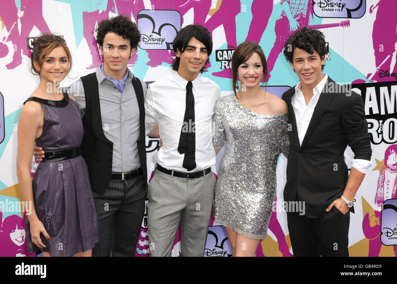 Camp Rock Premiere Europeo - Londra Foto Stock