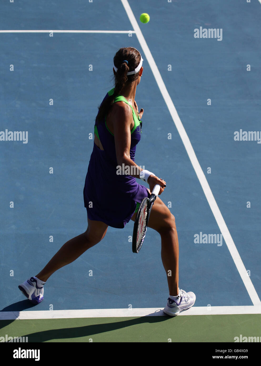 Tennista serbo Ana Ivanovic, PTT Pattaya Open 2011, WTA Torneo di Tennis, International Series, Dusit Resort Pattaya Foto Stock