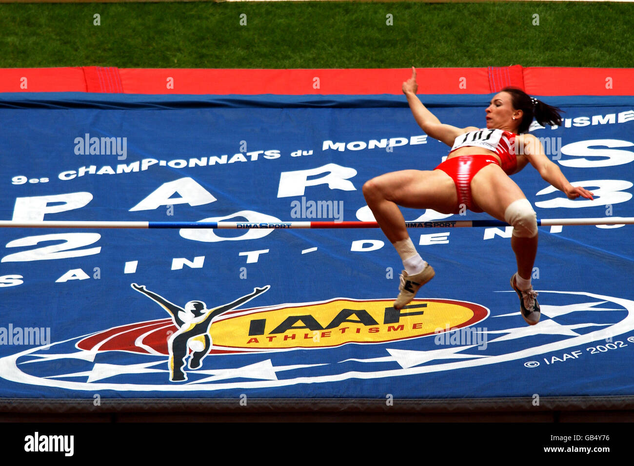 Atletica - IAAF mondiale di atletica - Parigi 2003 - Donne eptathlon Foto Stock