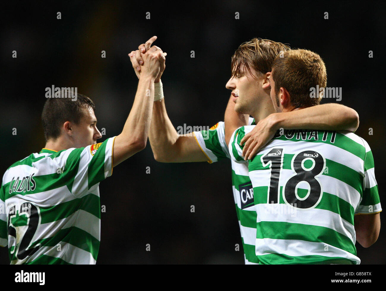 Calcio - Assicurazione Co-Operative Cup - Terzo Round - Celtic V Livingston - Celtic Park Foto Stock