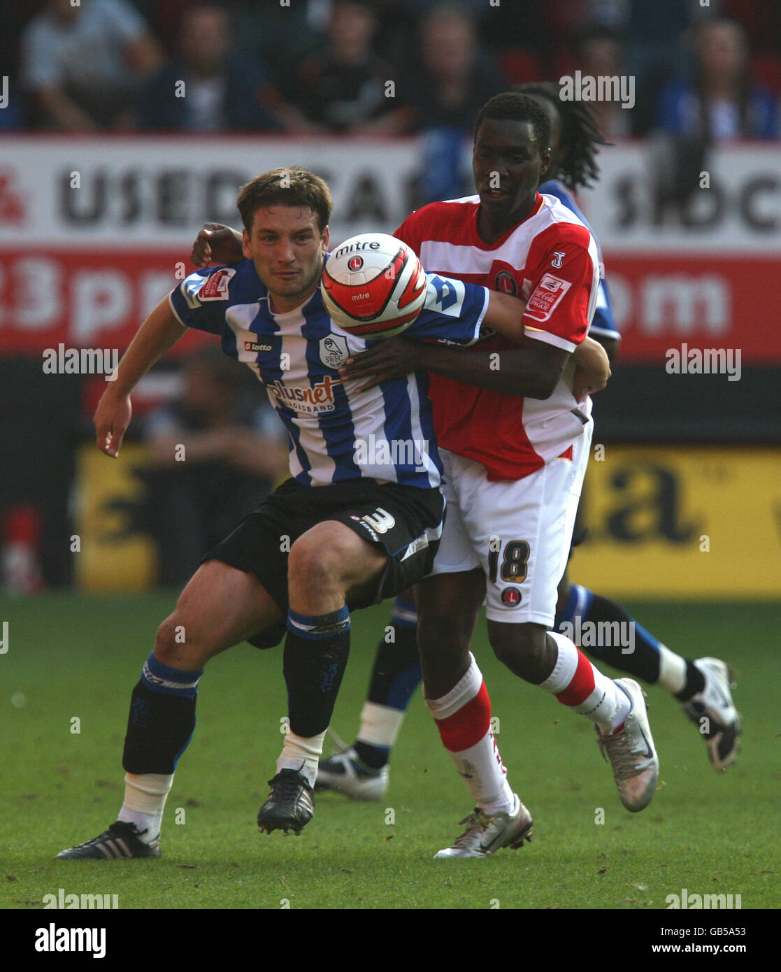 Calcio - Coca Cola Football League Championship - Charlton Athletic v Sheffield mercoledì - La Valle Foto Stock