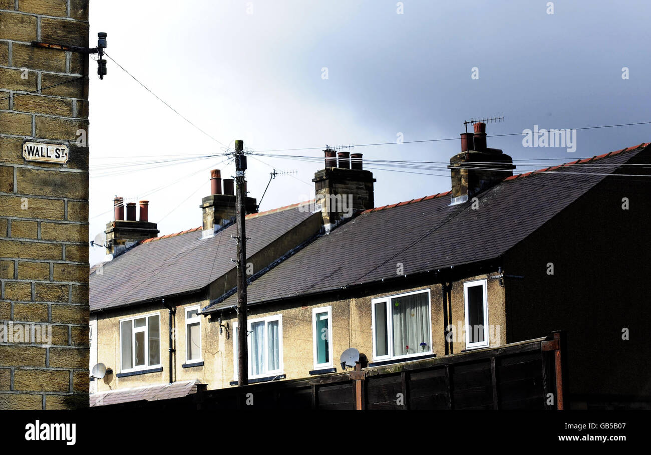 Bradford e Bingley per essere nazionalizzate Foto Stock