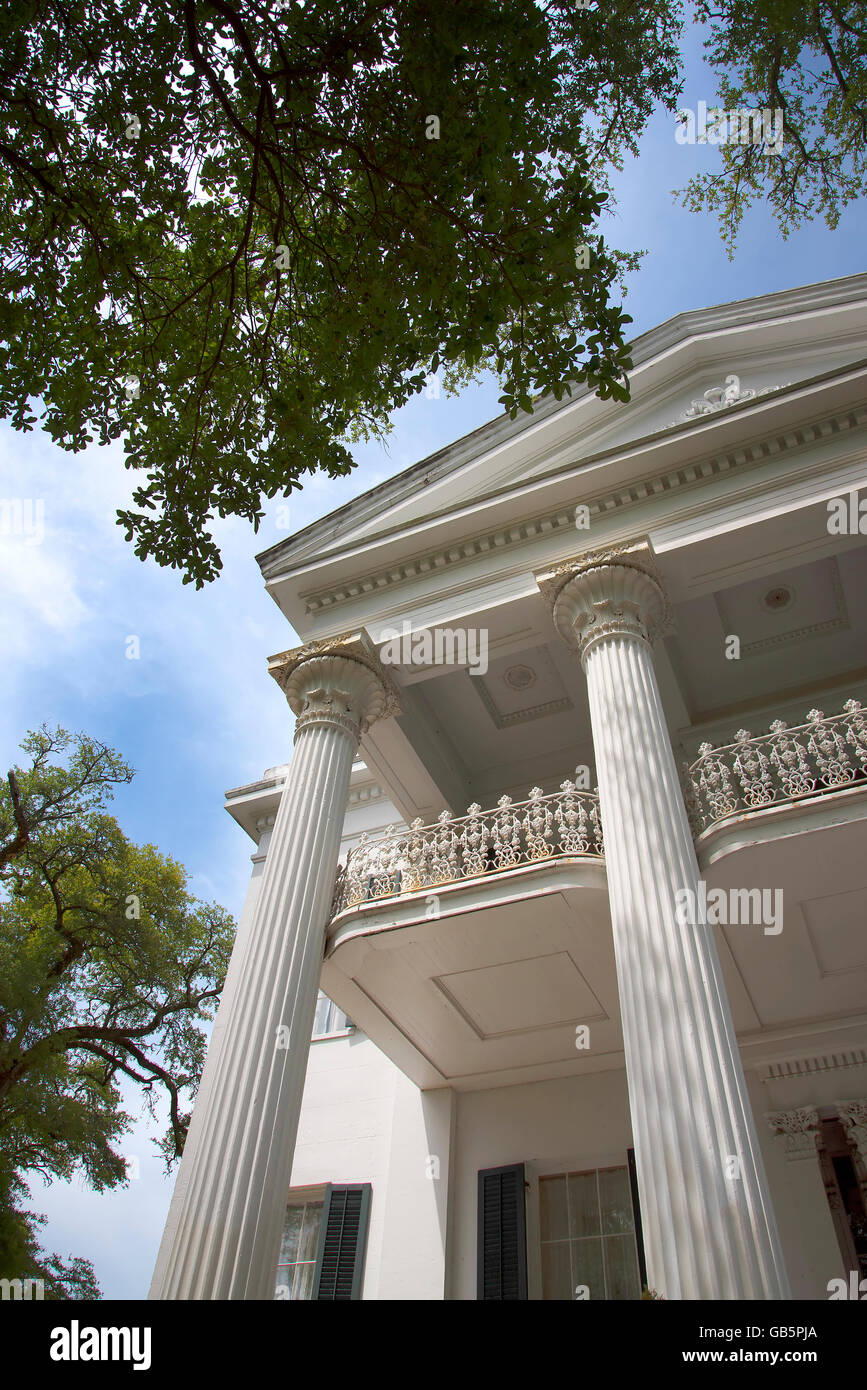 Tradizionale ante bellum-house di Natchez Mississippi USA Foto Stock