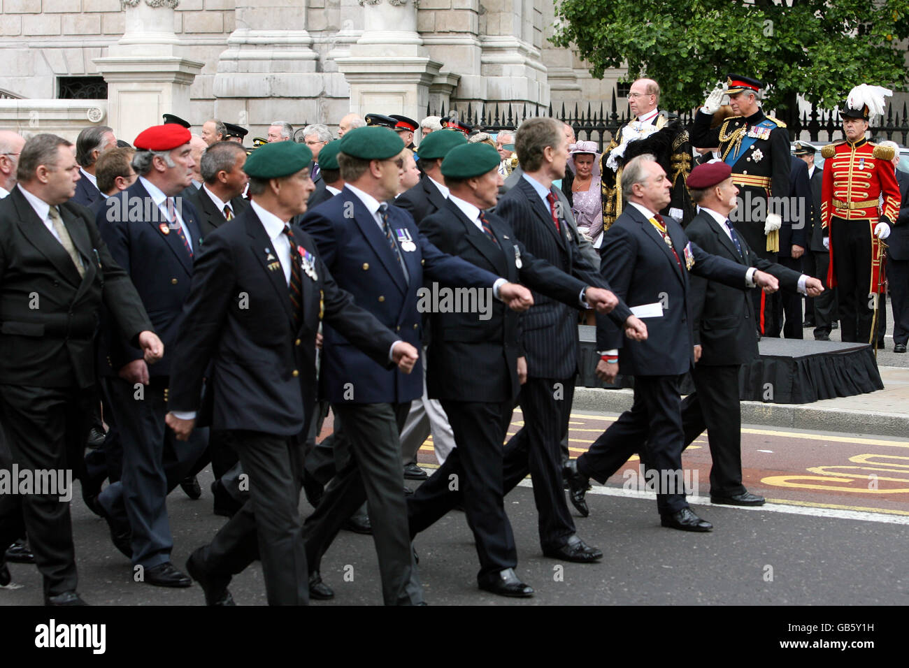 Operazione di commemorazione di intestazione Foto Stock