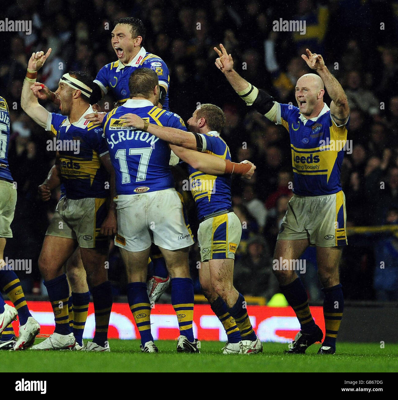 Rugby League - engage Super League Grand Final - St Helens v Leeds rinoceronti - Old Trafford Foto Stock