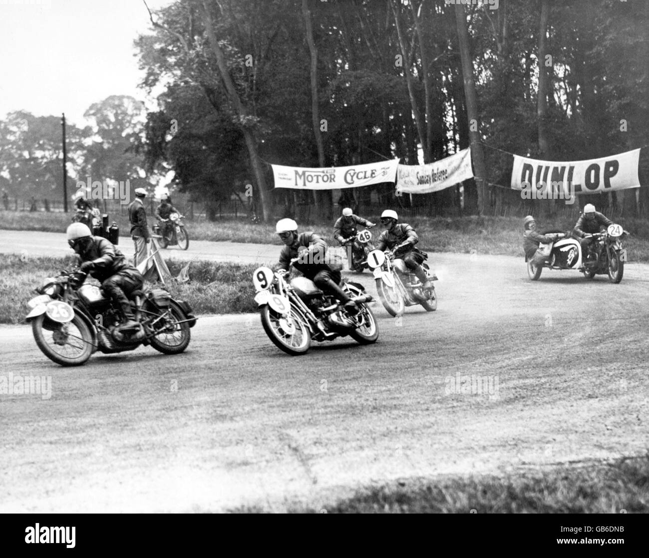 Il motociclismo - International sei giorni di prova - Donington Park Foto Stock