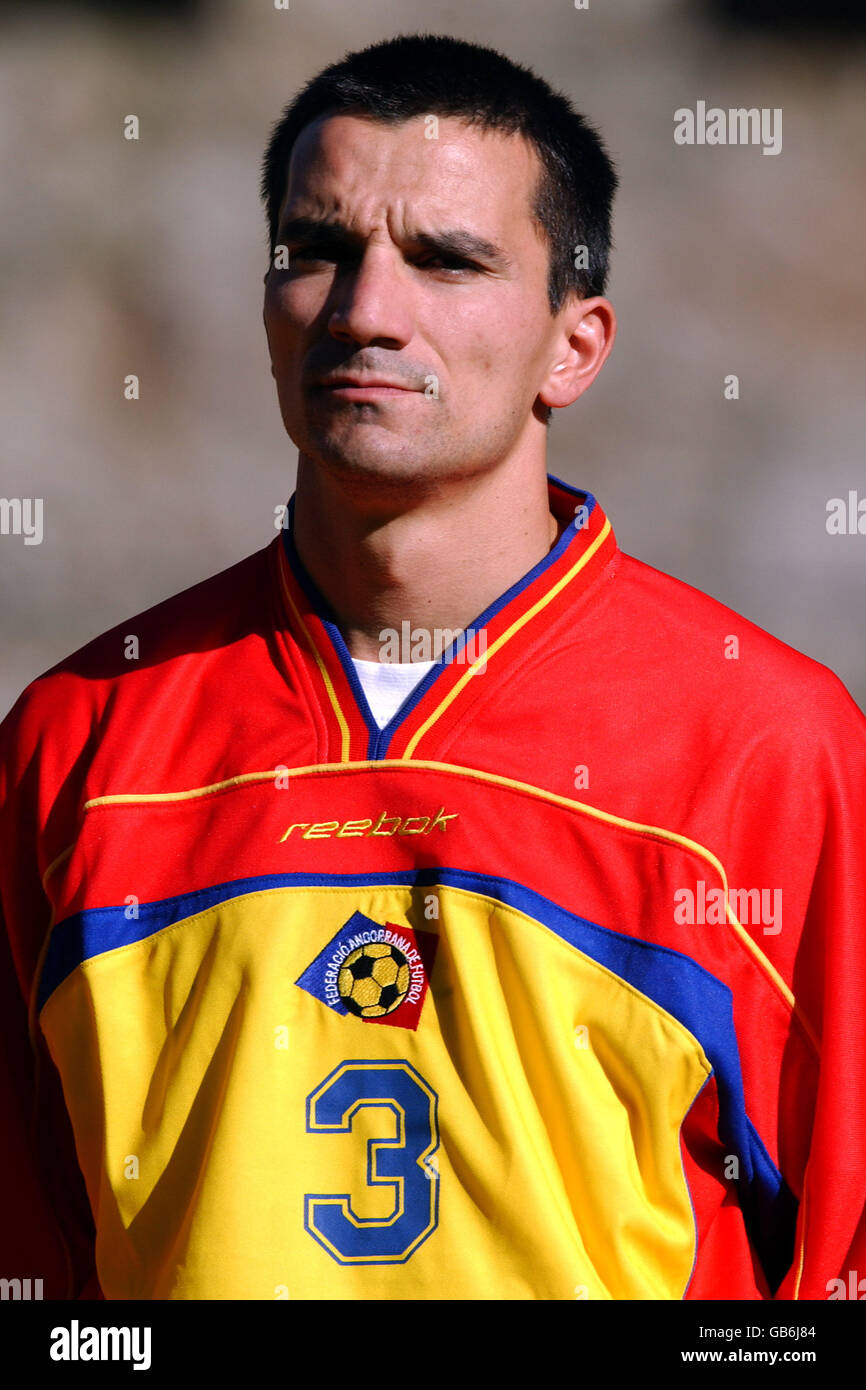 Calcio - Campionati Europei 2004 gruppo Qualificatore otto - Andorra v Bulgaria Foto Stock