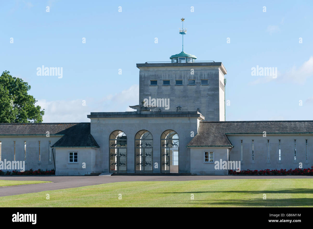 Air Forces Memorial, Cooper's Hill Lane, Englefield Green, Surrey, England, Regno Unito Foto Stock