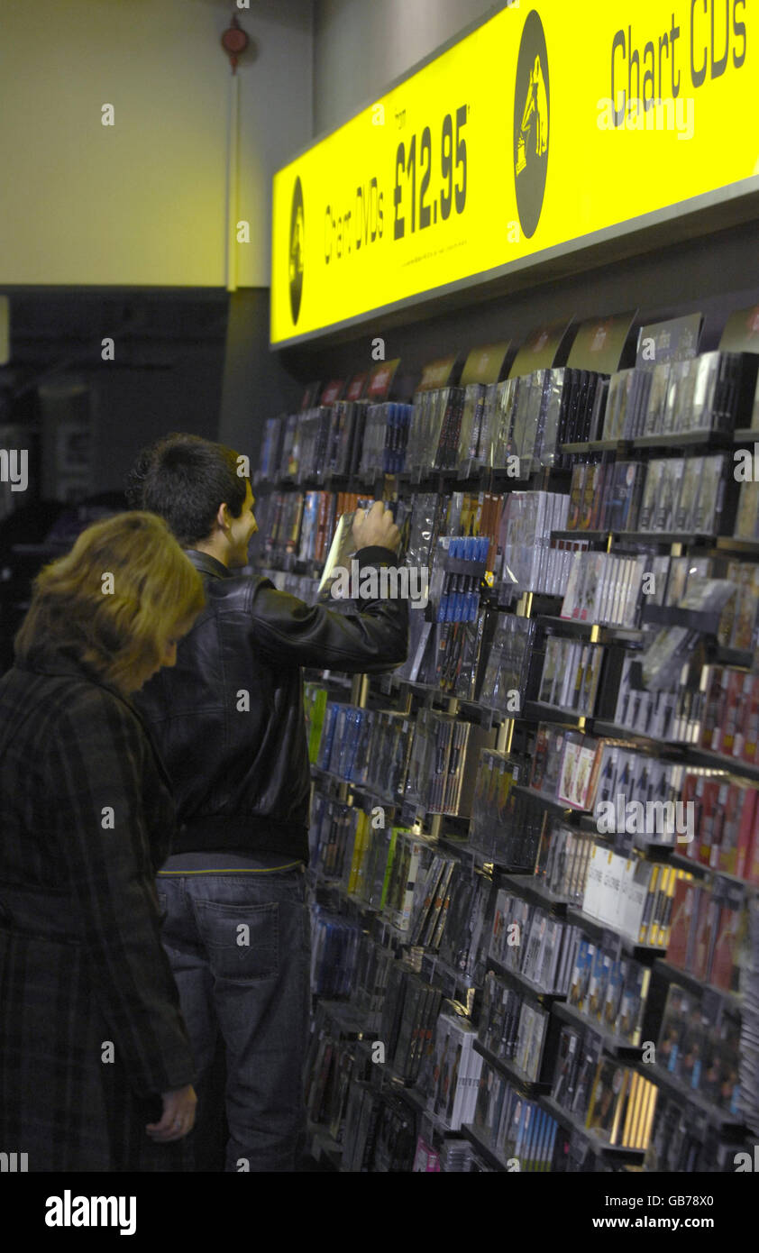 Stock HMV Foto Stock