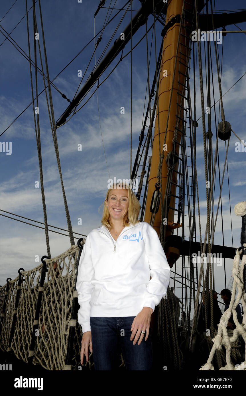 Atletica - Bupa Great South Run - Conferenza stampa - HMS Victory Foto Stock