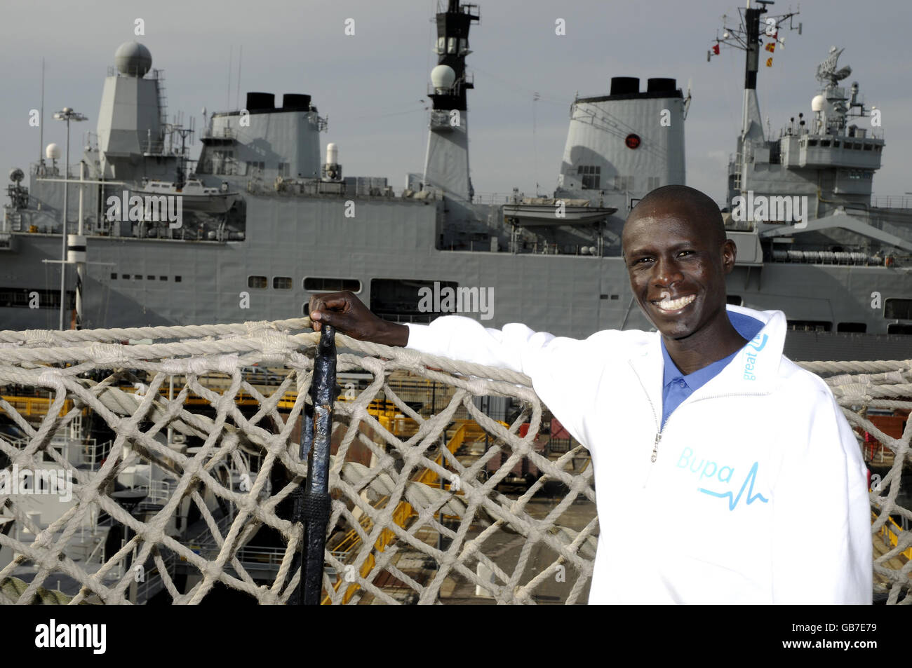 Atletica - Bupa Great South Run - Conferenza stampa - HMS Victory Foto Stock