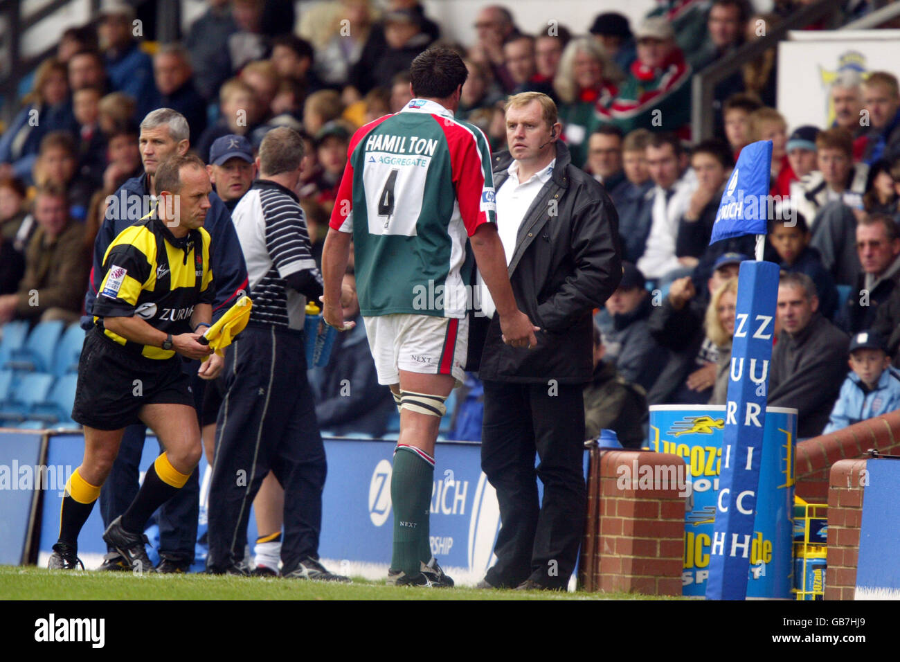 Rugby Union - Zurich Premiership - Leeds Tykes v Leicester Tigers Foto Stock