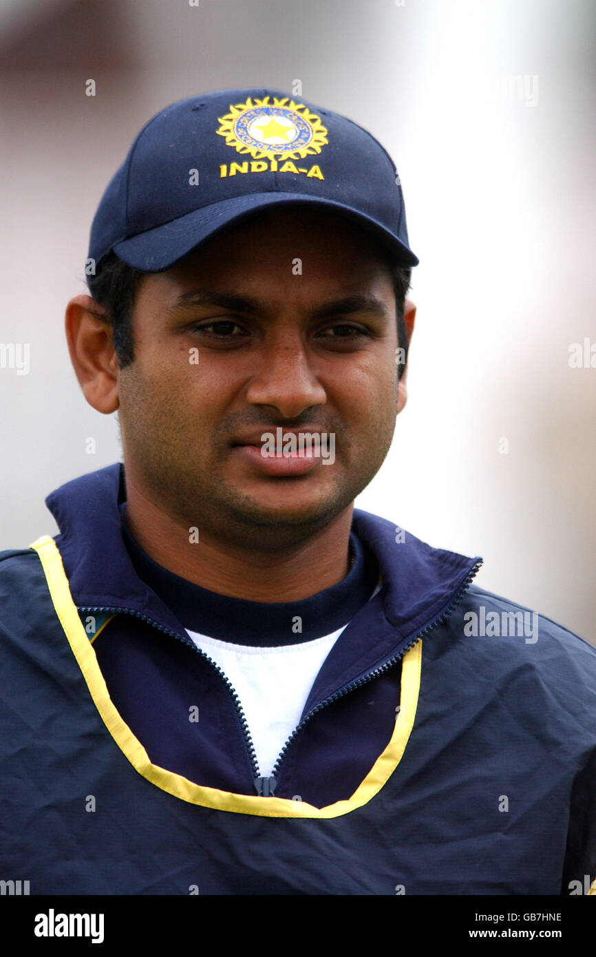 Cricket - International friendly - Nottinghamshire / India A. Satyajit Parab, India Foto Stock