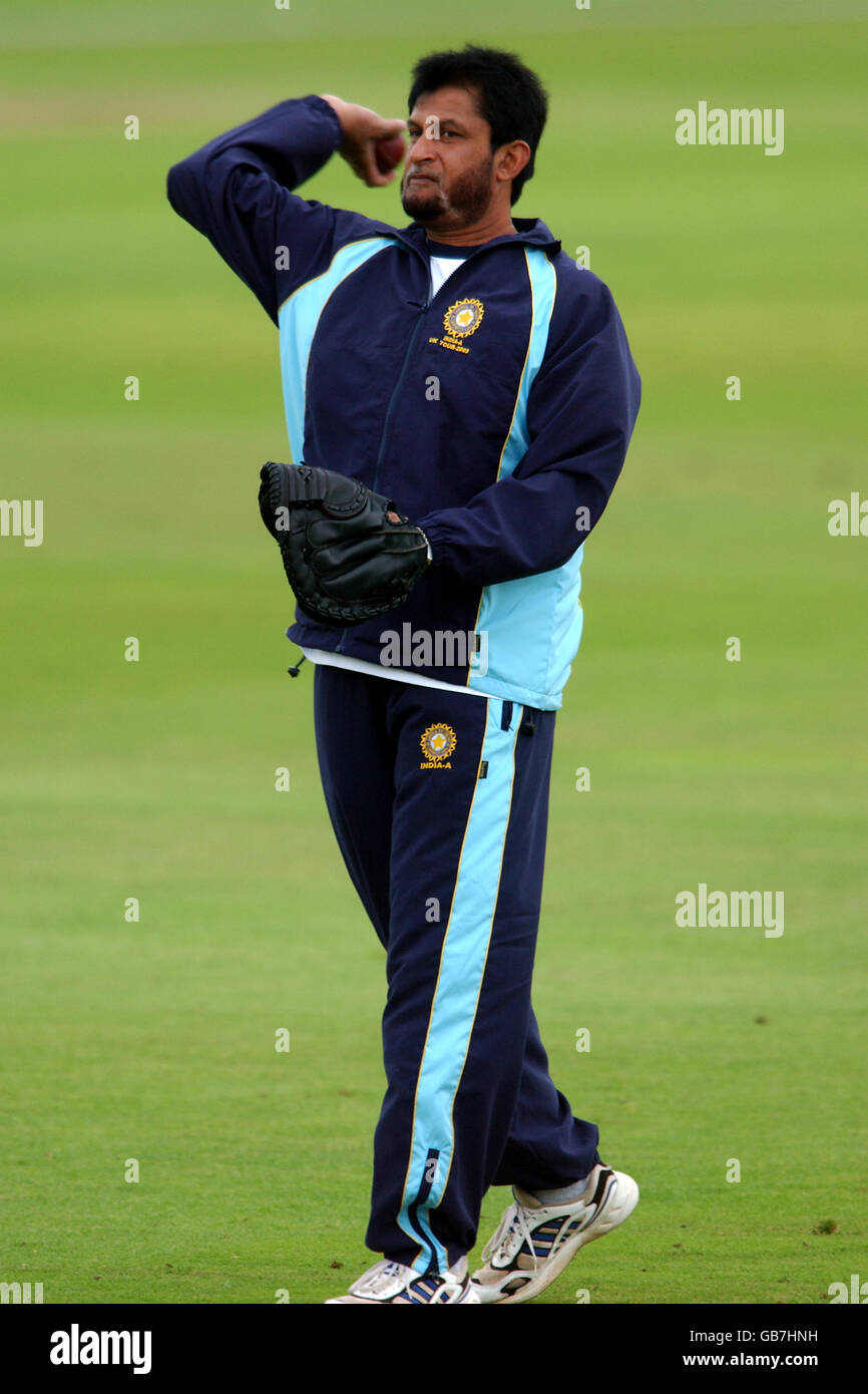 Cricket - International Friendly - Nottinghamshire v India un Foto Stock