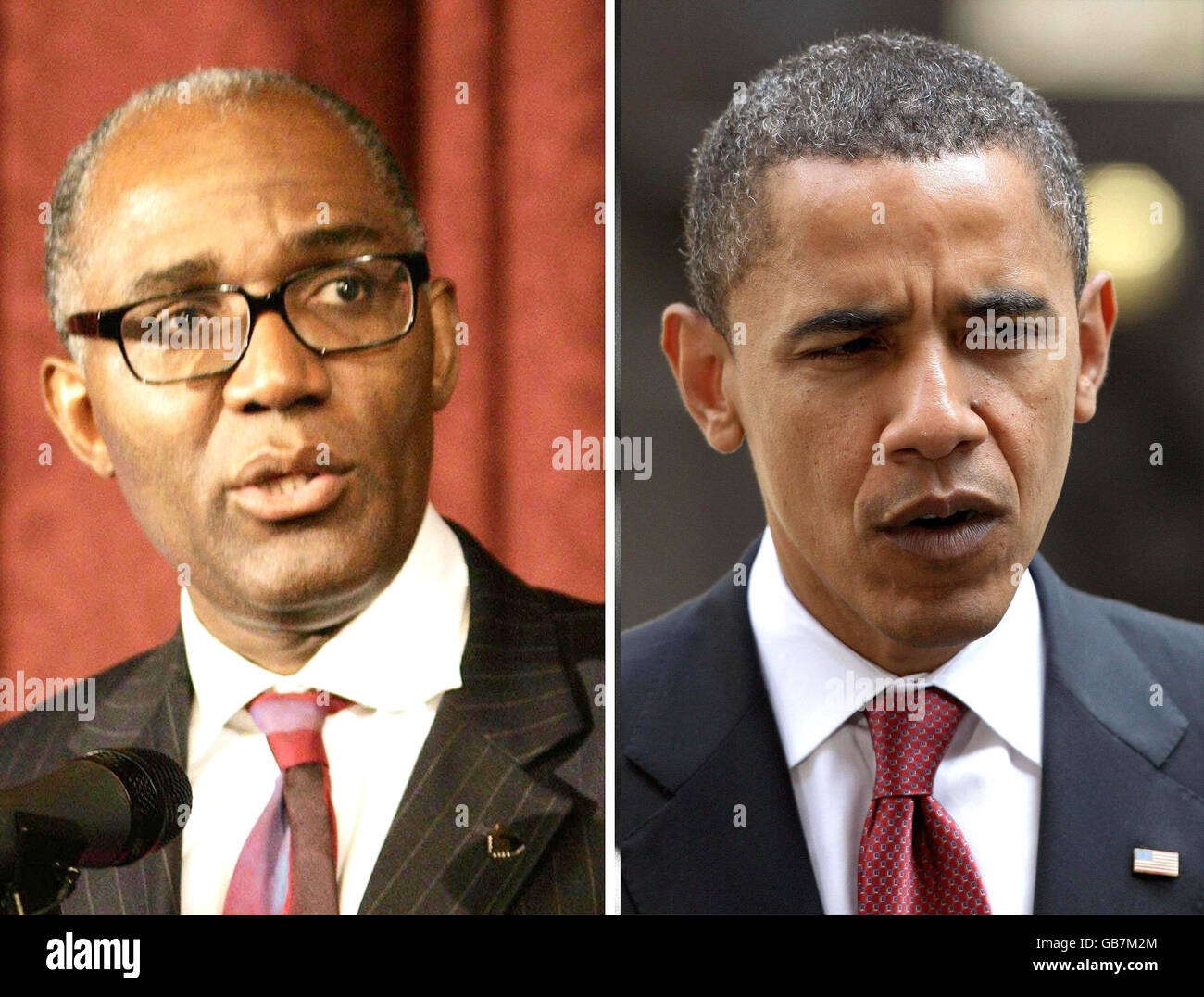 Phillips ha dichiarato che non sono state scattate foto di archivio del presidente della Commissione per l'uguaglianza razziale Trevor Phillips e del presidente eletto degli Stati Uniti barack Obama che non sarebbe mai diventato il primo ministro britannico a causa del "razzismo istituzionale” nel partito laburista. Foto Stock