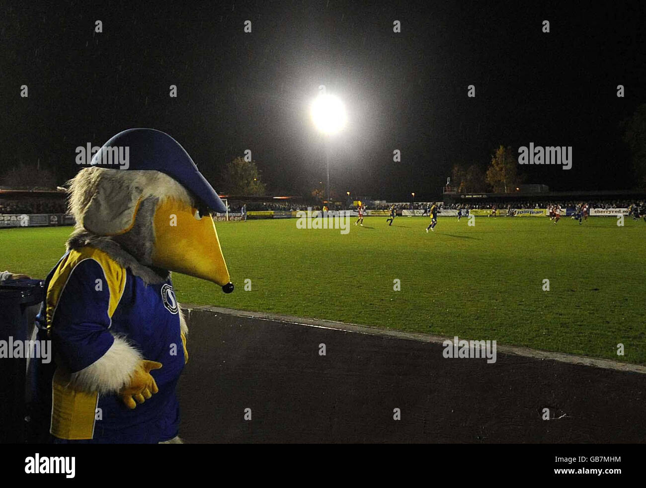 Calcio - FA Cup - Primo round - AFC Wimbledon v Wycombe Wanderers - Il Cherry Red Records Fans' Stadium - Kingsmeadow Foto Stock