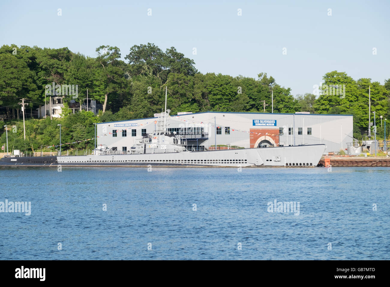 USS Silversides museum a Muskegon, Michigan. Foto Stock