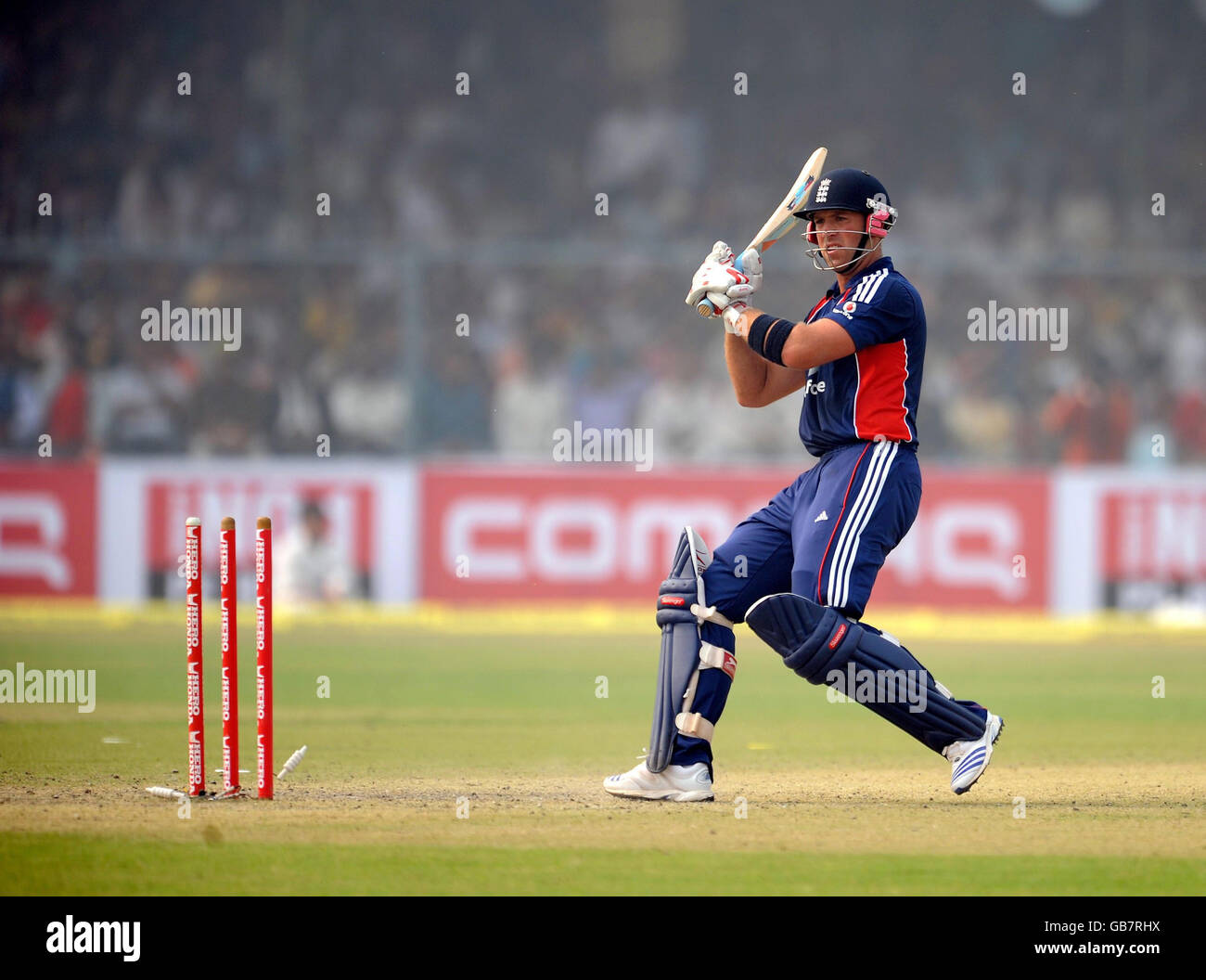 Cricket - Terza Giornata Internazionale - India v Inghilterra - Green Park Stadium - Kanpur Foto Stock