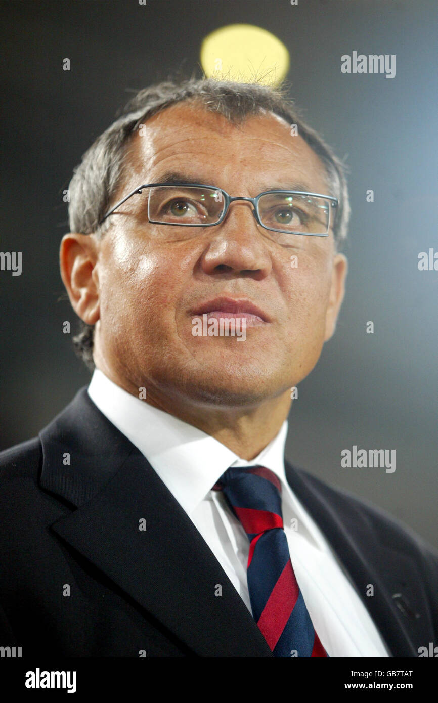 Calcio - UEFA Champions League - Gruppo e - VFB Stuttgart / Manchester United. Felix Magath, VFB Stuttgart Coach Foto Stock