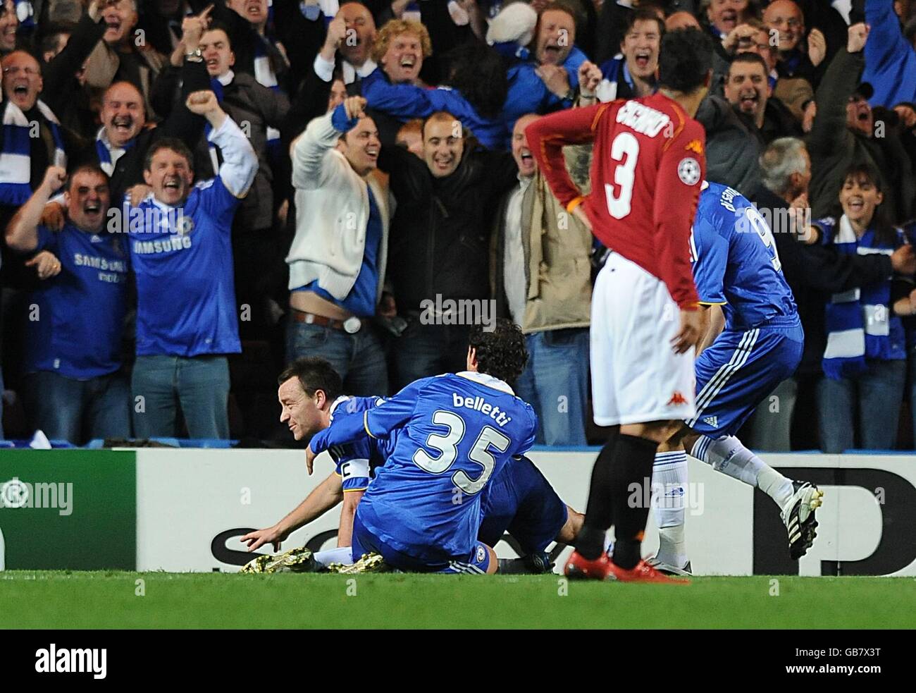Soccer - UEFA Champions League - Gruppo A - Chelsea v A.S. Roma - Stamford Bridge Foto Stock