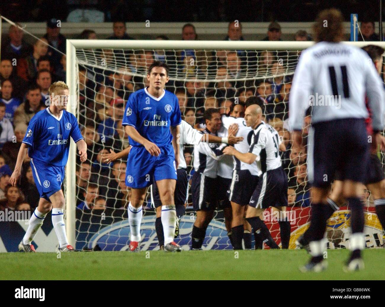 Soccer - UEFA Champions League - Gruppo G - Chelsea v Lazio Foto Stock