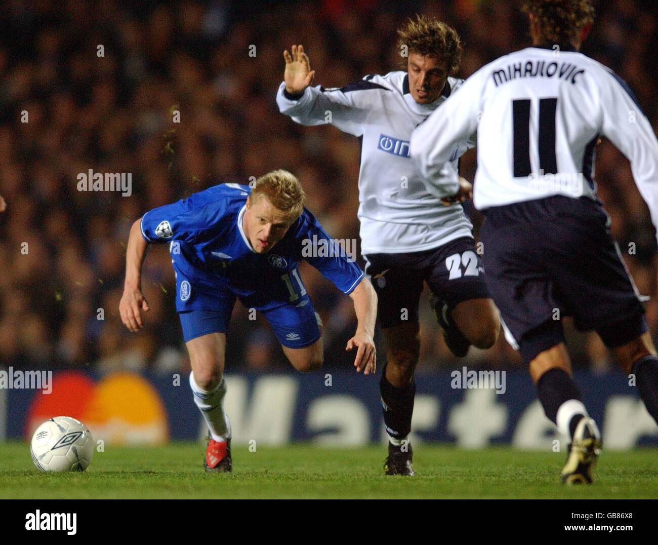 Soccer - UEFA Champions League - Gruppo G - Chelsea v Lazio Foto Stock