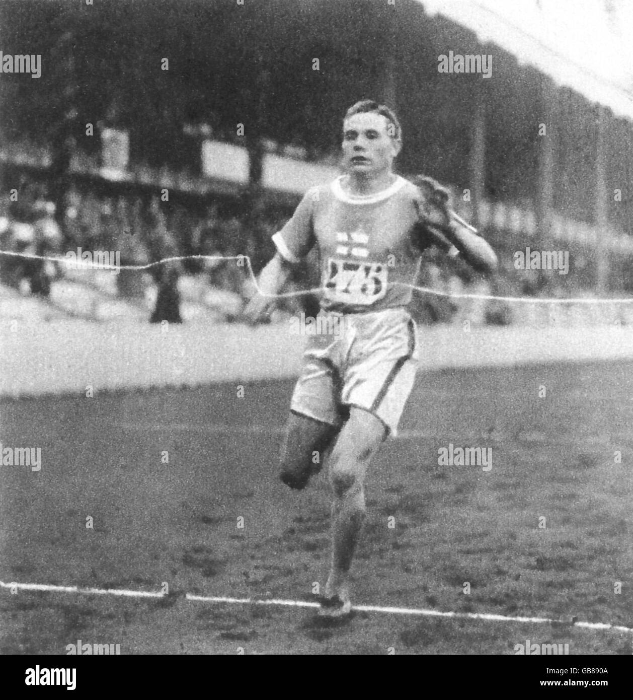 Atletica - Anversa Giochi Olimpici 1920 - Uomini Cross Country Foto Stock