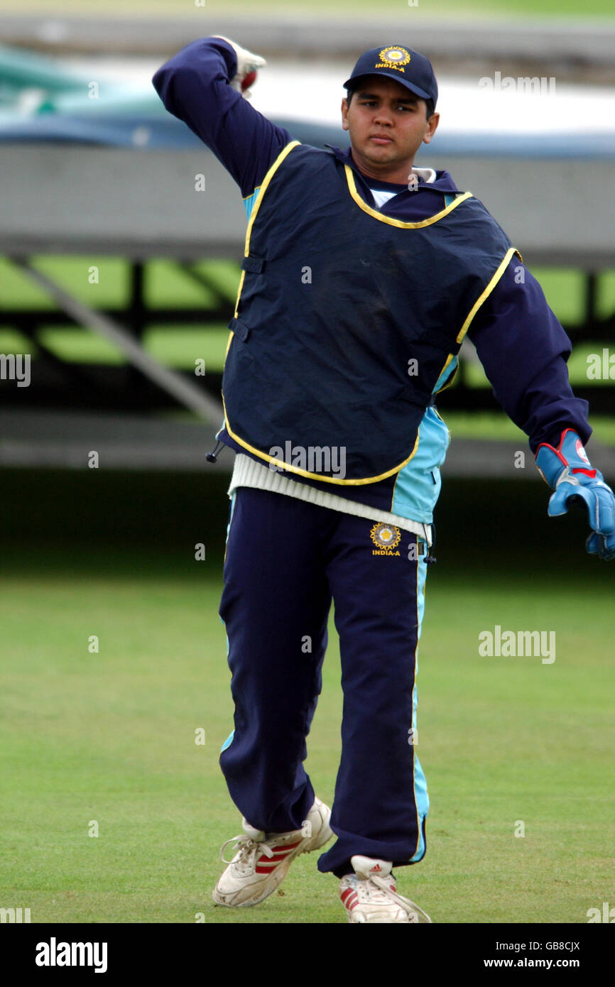 Cricket - International friendly - Nottinghamshire / India A. Parthiv Patel, India Foto Stock